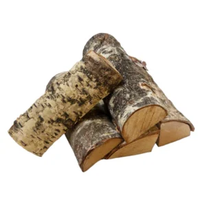 Netzakken berken haardhout